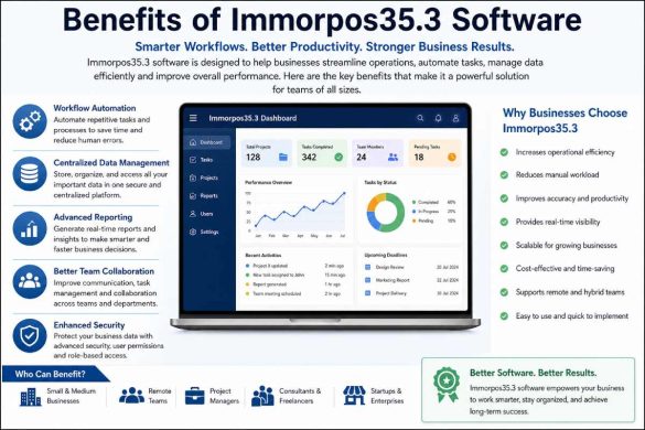 benefits of immorpos35.3 software