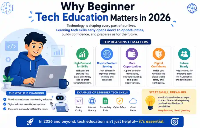 beginner tech education about