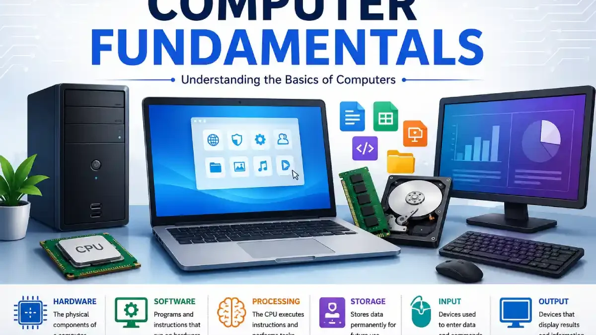 Computer Fundamentals: A Beginner’s Guide to Understanding How Computers Work (2026)