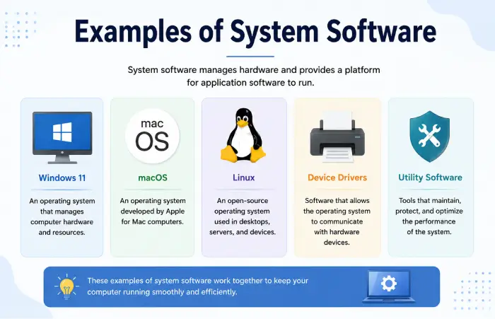 examples system software