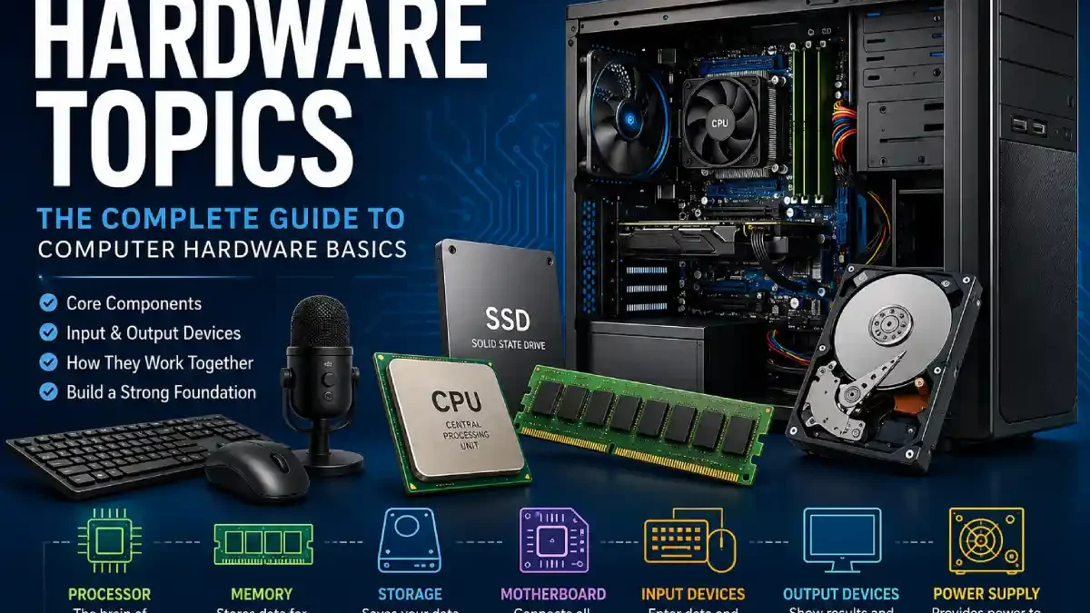 Hardware Topics: Complete Guide for Beginners (2026)
