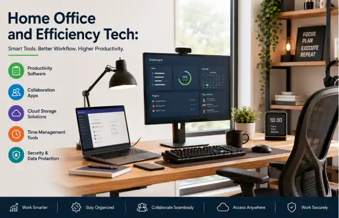 home office & Productivity tech about