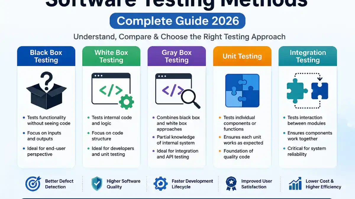 Software Testing Methods: A Beginner’s Guide to Choosing the Right Testing Approach (2026)