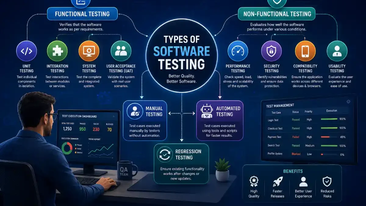 Types of Software Testing: Everything Beginners Need to Know