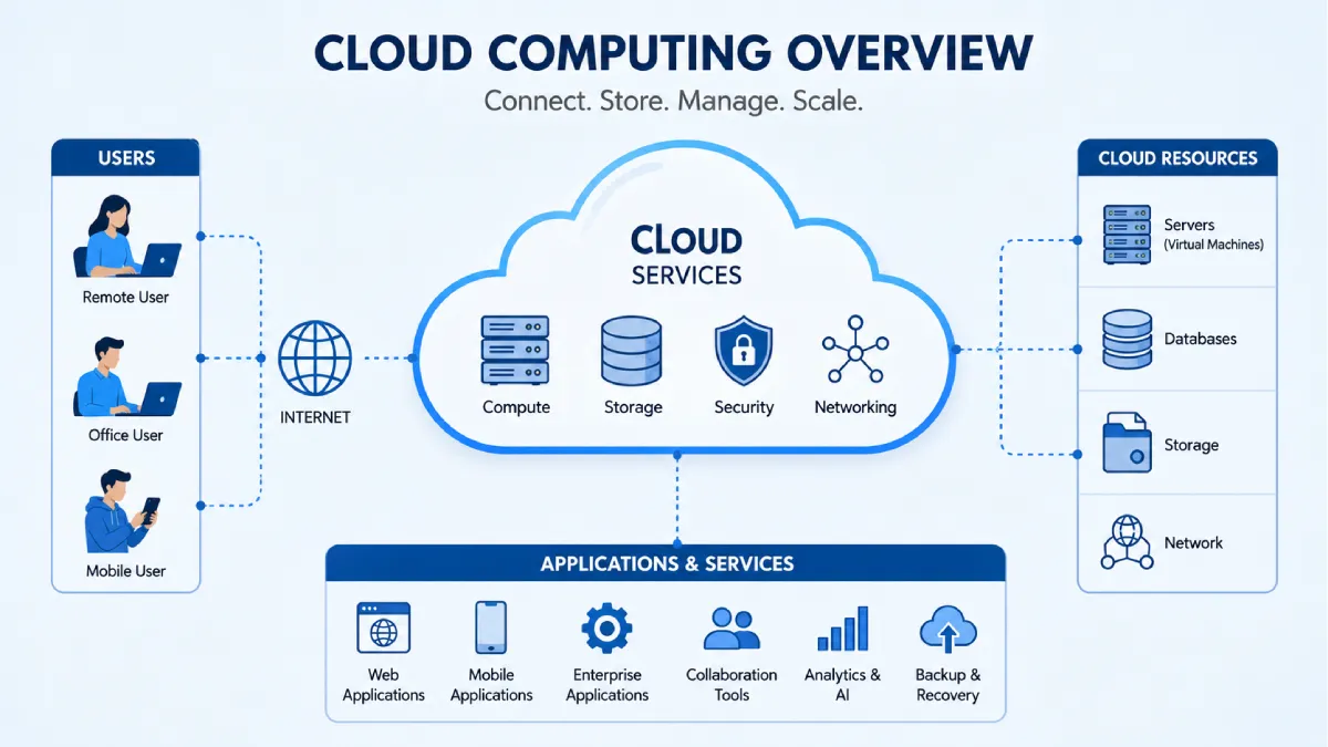 Cloud: A Complete Guide to Cloud Computing, Benefits, Types and Real-World Applications