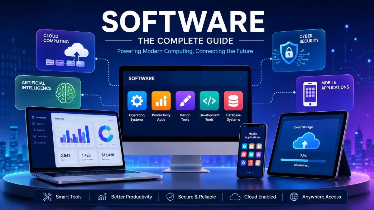 Software: A Complete Guide to Types, Features, Benefits and Everyday Uses